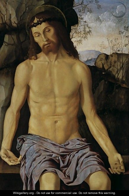 Christ as the Man of Sorrows - Marco Palmezzano