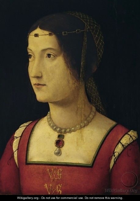 Portrait of a Lady c 1500 2 - Francesco Da Cotignola (see Zaganelli, Francesco di Bosio)