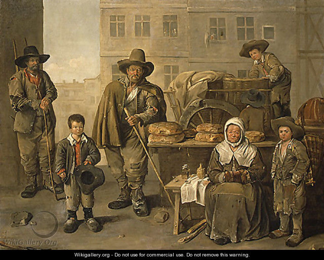 The Bakers Cart 1656 - Jean Michelin
