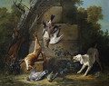 Dog Guarding Dead Game 1753 - Jean-Baptiste Oudry