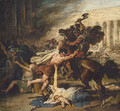 The Sack of Jerusalem by the Romans 1824 - Francois - Joseph Heim
