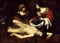 St Sebastian Tended by St Irene - Anthony Regnier