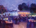 Carnival at Night Saint-Paul de Leon 1894 - Ferdinand Loyen Du Puigaudeau