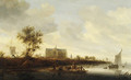 View of the Town of Alkmaar - Salomon van Ruysdael