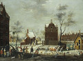 A Winter Carnival in a Small Flemish Town - Pieter Gysels