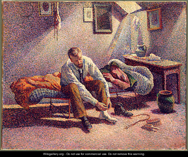 Morning Interior 1890 - Maximilien Luce