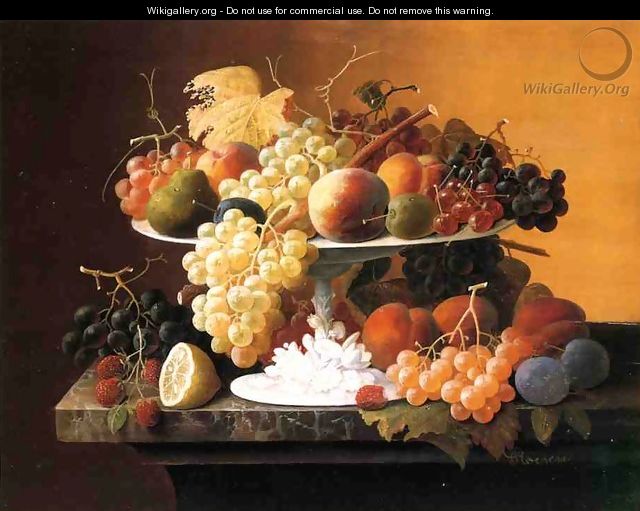 Still Life with Fruit Date unknown 7 - Severin Roesen