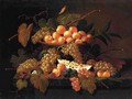 Still Life with Fruit and Nest Date unknown - Severin Roesen