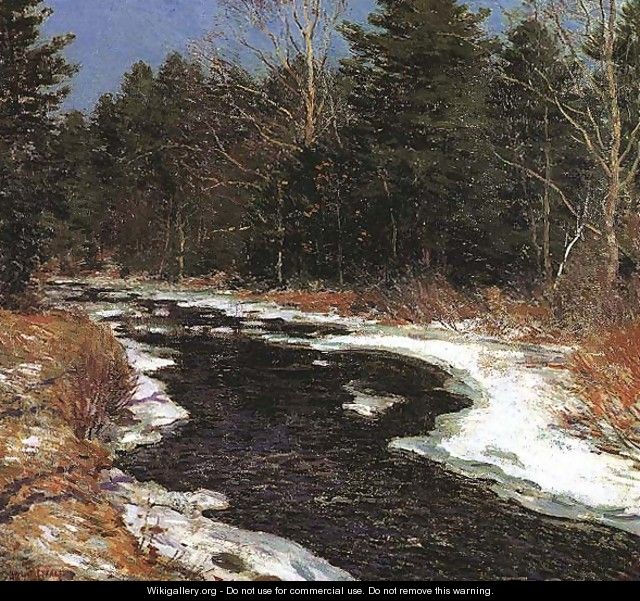 Snowy River 2 - Willard Leroy Metcalf