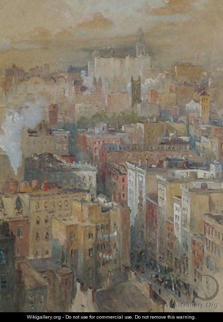View of New York City - Colin Campbell Cooper