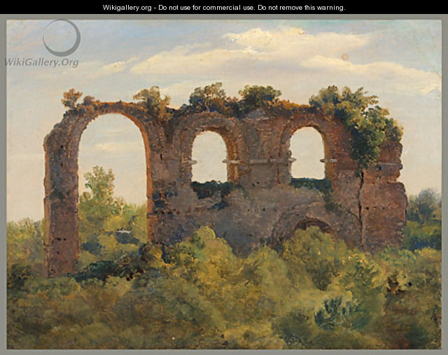 Remains of an Aqueduct late 1820s - Andre Giroux