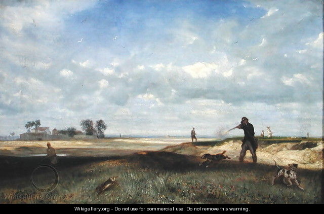 The Hunt 1847 - Alexandre Gabriel Decamps