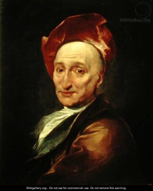 Portrait of Bernard Le Bovier sieur de Fontenelle - Hyacinthe Rigaud