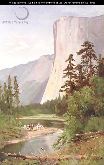 El Capitan Yosemite Valley - William Keith