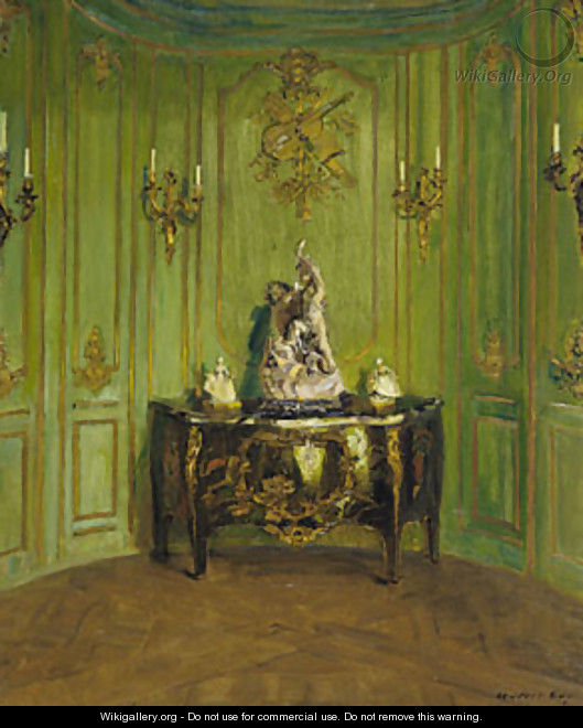 The Green Salon 1912 - Walter Gay