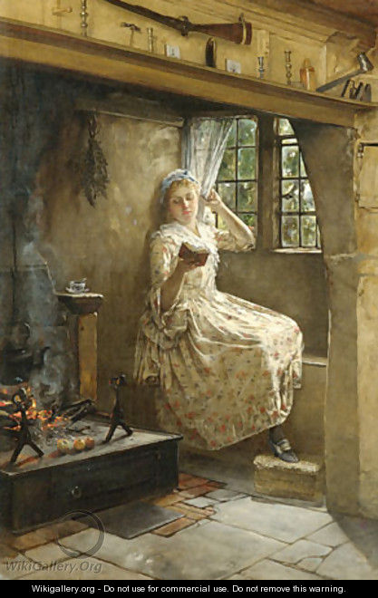 A Cosey Corner 1884 - Jean-Francois Millet
