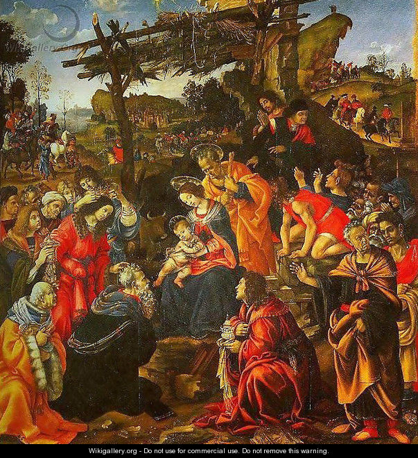 The Adoration of the Magi 2 - Filippino Lippi