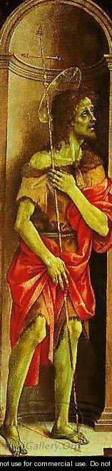 St John the Baptist - Filippino Lippi