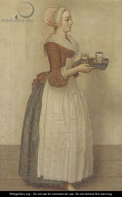 La belle Choclatiere - Etienne Liotard