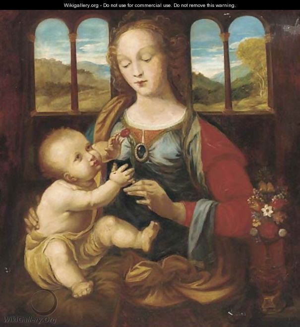 The Madonna and Child - (after) Leonardo Da Vinci