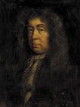 Portrait of the Duke of Layderdale, half-length, in a dark coat and lace jabot - (after) John Riley