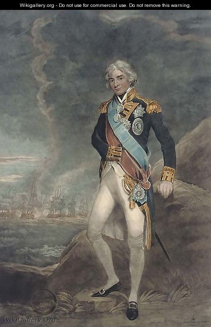 Admiral Lord Nelson, by C. Turner 2 - John Hoppner