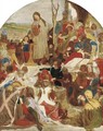 A Study for Chaucer at the Court of Edward III - Ford Madox Brown