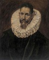 Portrait of Jeranimo de Cevallos, half-length - El Greco (Domenikos Theotokopoulos)