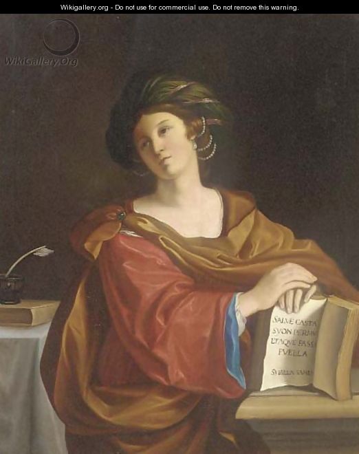 Sybilla Samia - (after) Domenichino (Domenico Zampieri)