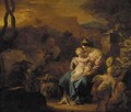 The Rest on the Flight into Egypt - (after) Francesco Solimena