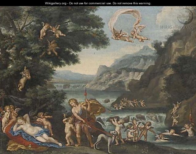 Venus and Adonis 2 - (after) Francesco Albani