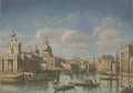 The Grand Canal, Venice, looking west to Sante Maria della Salute - (Giovanni Antonio Canal) Canaletto