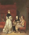 The paternal admonition - (after) Gerard Terborch