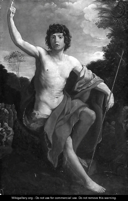 Saint John the Baptist - (after) Guido Reni