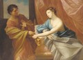 Joseph and Potiphar's wife - (after) Guido Reni