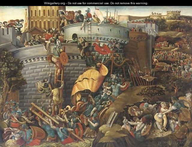 The Capture of Carthagena - Giulio Romano (Orbetto)