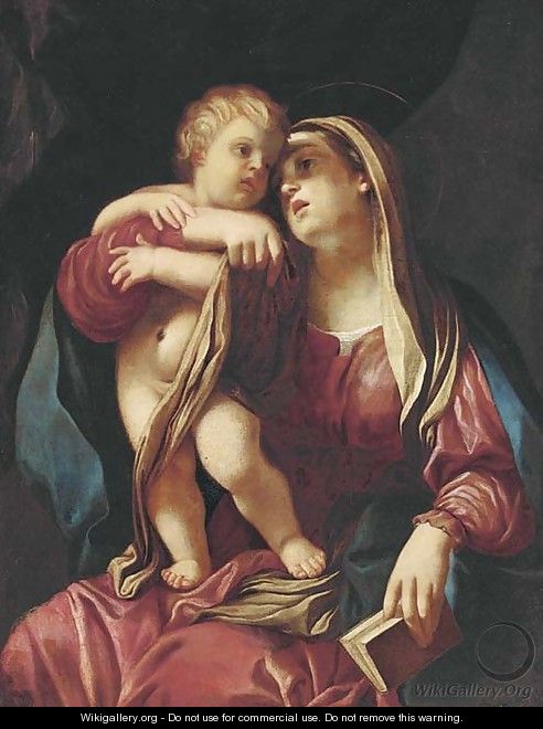 The Madonna and Child - (after) Giovanni Maria Viani