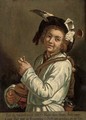 Portrait of a boy - (after) Abraham Bloemaert