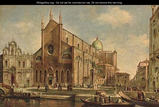 Campo San Giovanni e Paolo, Venice - (Giovanni Antonio Canal) Canaletto