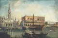 The Molo and the Piazzetta, Venice, from the Bacino - (Giovanni Antonio Canal) Canaletto