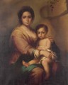 The Virgin and Child - Bartolome Esteban Murillo