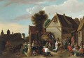 A village kermesse - David The Younger Teniers