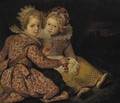 The children of the artist - (after) Cornelis De Vos