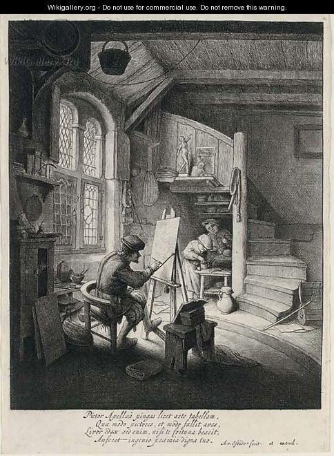 The Painter (B., Holl., G. 32) - Adriaen Jansz. Van Ostade