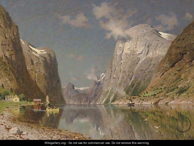 View of a Fjord 3 - Adelsteen Normann