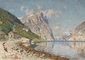 A Norwegian fjord - Adelsteen Normann