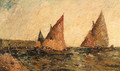 Sailing - Adolphe Joseph Thomas Monticelli