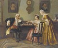 The game of chess - Adolphe Alexandre Lesrel