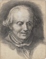 Portrait of an old man looking down - Abraham Bloemaert