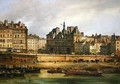 Hotel de Ville and embankment, Paris - Guiseppe Canella